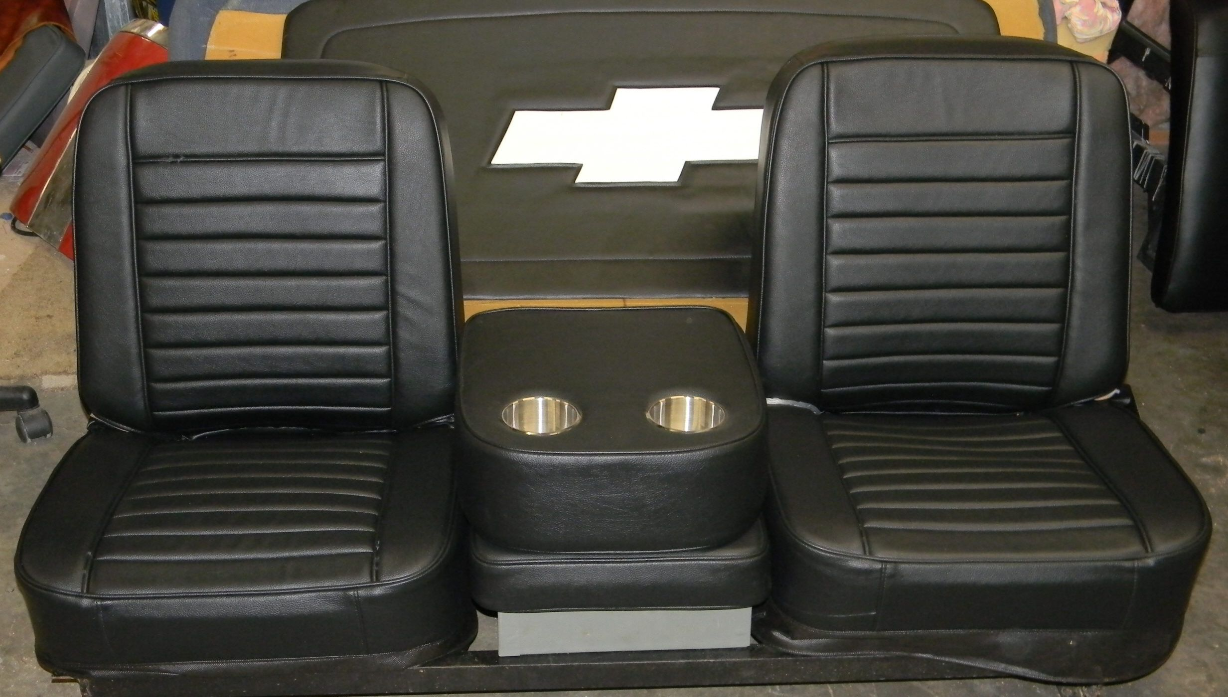 OBS CHEVY ORIGINAL BENCH SEATS WITH CUPHOLDERS